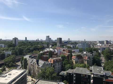 Blick aus dem 11. OG in Richtung Südwest