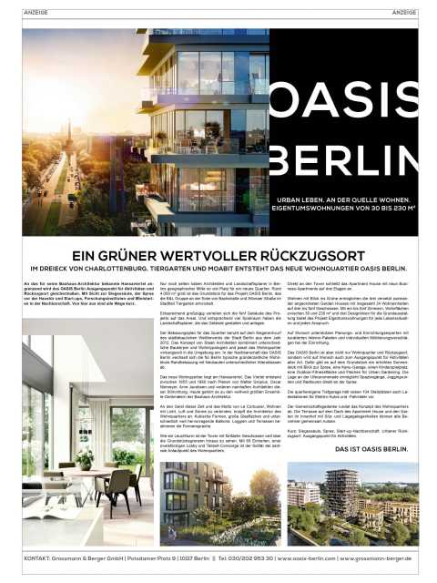 1/1 Anzeige im Tagesspiegel