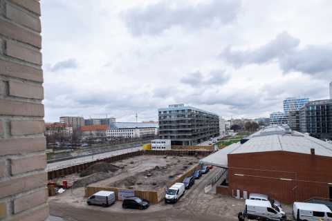 Blick auf den Fernsehturm aus dem 3. OG