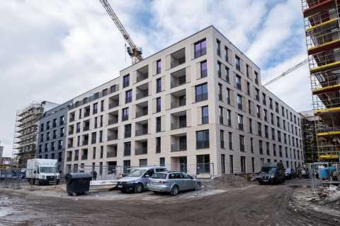 Lydia-Rabinowitsch-Straße - Südost Seite des Quartiers