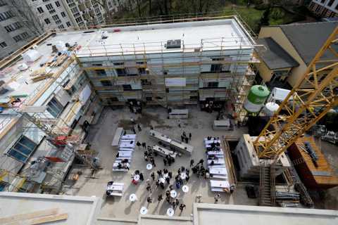 Blick aus dem Penthouse