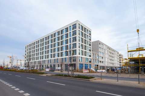 Heidestraße aus Richtigung Hauptbahnhof